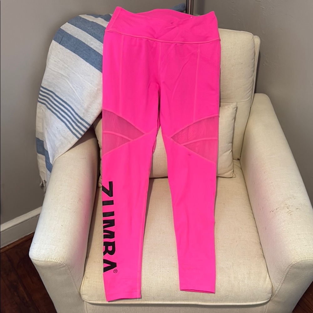 Zumba Fitness Hot Pink Leggings